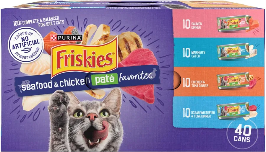 Friskies Seafood & Chicken Paté 40 und
