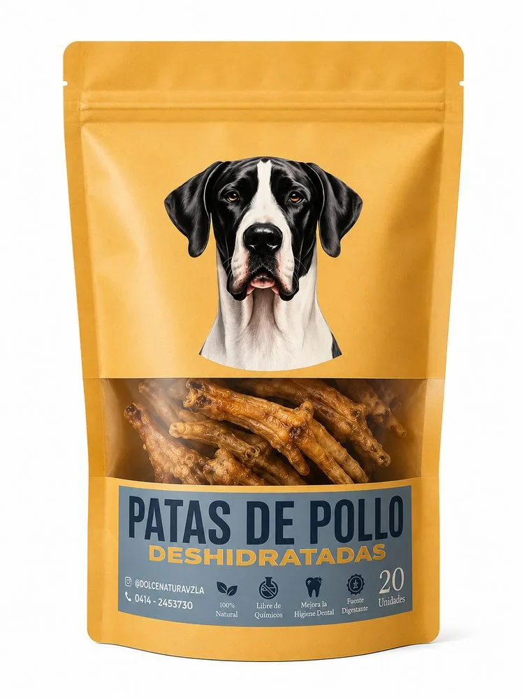 Patas de pollo deshidratadas 20 und